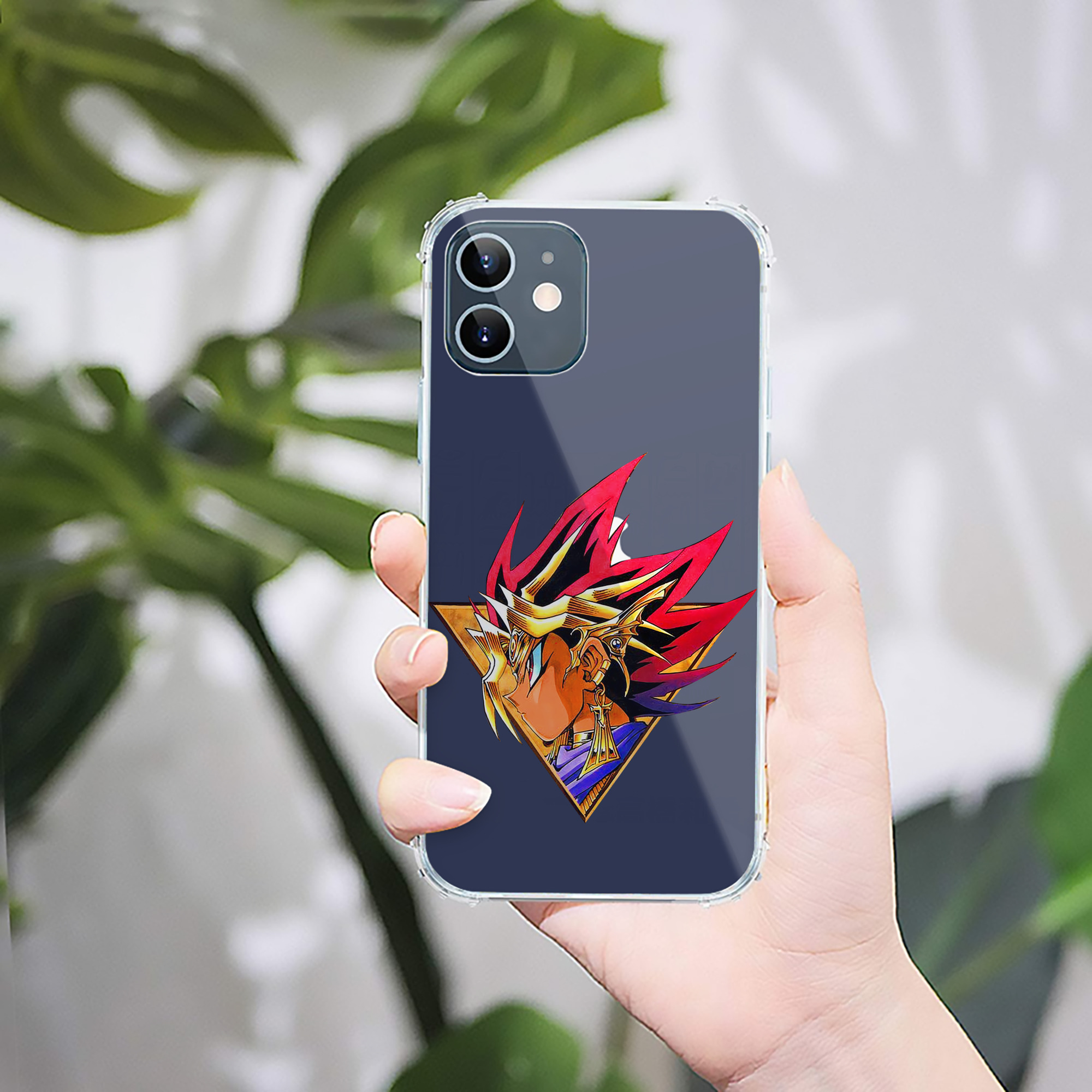 （画像用） 遊☆戯☆王 Yu-Gi-Oh! 【iPhone 12シリーズ対応】透明スマホケース（クリアソフトケース）